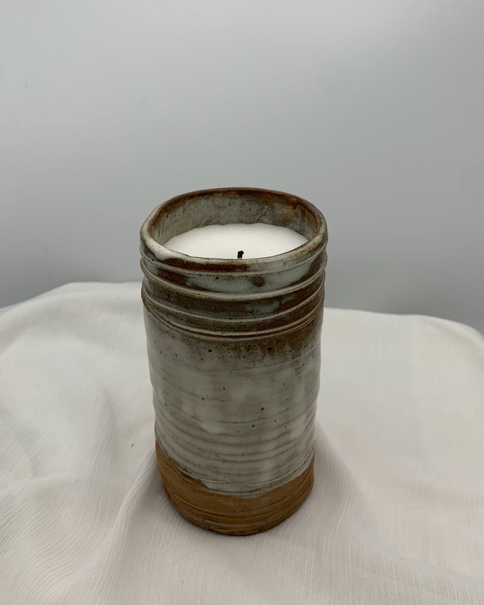 Ceramic Hand Poured Candle